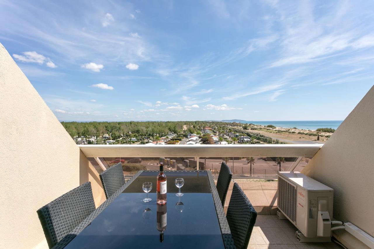 Village Naturiste R4N - Le Blue Light Heliopolis Sea View Luxe Agde Exteriör bild